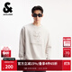 杰克·瓊斯（JACK&JONES）男裝25年秋冬季衛衣男純棉潮流法斗狗刺繡寬松長(cháng)袖圓領(lǐng)套頭打底衫 G01石灰花灰 XL （185）