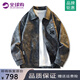 YKINCASL美式潮牌外套男女款秋冬季大碼寬松翻領(lǐng)棒球服飛行員PU皮衣夾克衫 灰色（NE01） 2XL （推薦體重135-155斤）