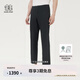 KOLON SPORT/可隆戶外運(yùn)動(dòng)褲 男子輕量耐用彈力梭織商務(wù)長(zhǎng)褲 LHLP5AT813-BK 黑色 L 175/82A