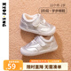 kids.ing【秋冬合集】兒童學(xué)步鞋秋冬新款男小童軟底防滑嬰兒鞋女寶 銀色 19 適合腳長12cm
