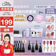 Miss Candy初學(xué)者美甲套裝指甲油膠美甲帶美甲燈卸甲水收納工具SC753送女友