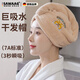 颯望德國(guó)干發(fā)帽女加厚超強(qiáng)吸水干發(fā)巾2025新款柔軟洗頭速干包頭巾新款 胭脂粉+摩登灰【高克重】 150g