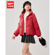 IEF/愛(ài)依服2025冬季新款韓版甜美減齡少女風(fēng)保暖短款百搭羽絨外套
