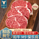 往來(lái)白丁澳洲和牛M9雪花保樂(lè )肩牛排原切兒童牛肉厚切牛扒健身進(jìn)口冷凍生鮮 M9牛排-【2-3片裝/共500g】