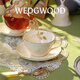 WEDGWOOD[七夕禮物]歡愉假日咖啡杯碟陶瓷茶杯碟高顏值杯碟情侶杯 歡愉假日樹莓杯碟1個220ml