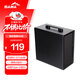 先馬（SAMA）平頭哥M2 Note黑色 臺式商務(wù)電腦迷你小主機箱 便攜提手/Type-C/支持MATX主板/多硬盤(pán)位/0.7mm五金