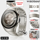 watchbond適用華為手表Watch5表帶鈦金屬男款46mm全鈦合金屬watch5專(zhuān)用款工字純鈦表帶秒變鈦空銀無(wú)縫隙夏天 鈦空銀【頂配真工字按鍵拆】Watch5專(zhuān)用無(wú)縫弧形 適用華為手表Watch