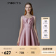 PORTS寶姿女裝春夏新品無袖連衣裙LM8D111JWQ017 藕粉色 M (6)