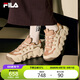 FILA 斐樂官方女鞋可頌面包鞋老爹鞋運(yùn)動鞋2025秋冬厚底鞋