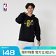 NBA飛揚系列-掘金隊約基奇加絨衛(wèi)衣男子春秋新款運動休閑連帽外套 黑色 2XL