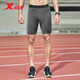 特步男子夏季緊身競訓跑步運動(dòng)短褲透氣吸濕速干緊身運動(dòng)褲