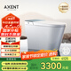 AXENT 恩仕Lite輕智能馬桶麒麟勁沖無水壓限制泡沫衛(wèi)士E335-033坑距305