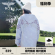 BOY LONDON【紫秀靈羽】秋冬男女同款長(cháng)袖刺繡潮牌高街針織連帽衛衣N04003 藍色 L