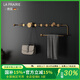 LA PRAIRIE德國品牌墻上壁掛輕奢家用客廳衣架玄關(guān)掛衣架墻壁入戶墻面衣帽架 金色-壁掛衣架