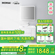 MOMAI 摩邁903浴室柜陶瓷一體盆衛(wèi)浴柜組合多層實(shí)木美妝智能除霧 903 80cm智能美妝鏡柜組合