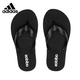 adidas阿迪達(dá)斯男鞋拖鞋運(yùn)動(dòng)鞋沙灘舒適浴室居家鞋子人字拖涼鞋F(xiàn)X3967 黑色 40.5