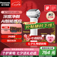 松下（Panasonic）剃須刀大錘子往復(fù)式電動(dòng)剃須刀5刀頭全身水洗干濕兩剃刮胡刀 生日禮物七夕禮物送男友送老公 ES-LM51-W  白色-進(jìn)口5刀頭禮盒裝