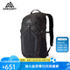 GREGORY格里高利 NANO蜂鳥 旅行男女戶外徒步背包登山包通勤雙肩包20L 20L-奧普蒂克黑（25年新款）