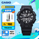 卡西歐（CASIO）G-SHOCK GA-010系列 卡西歐運動男士表 時尚男士手表防水防震 GA-010-1APR