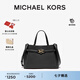 MICHAEL KORS邁克高仕 MK【七夕禮物】Angelina 女士中號手提包 黑色 001 中號 順豐空運 極速發(fā)貨
