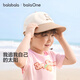 巴拉巴拉balaOne童裝兒童帽子女童軟檐帽全棉舒適精致刺繡萌208325160202