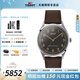 天梭（TISSOT）【官方授權(quán)店】懷舊經(jīng)典1938系列天文臺(tái)認(rèn)證機(jī)械男表復(fù)古瑞士手表 巖灰色表盤T142.464.16.062.00