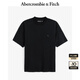 ABERCROMBIE & FITCH【重磅百搭】男裝25夏季經(jīng)典小麋鹿棉質(zhì)圓領(lǐng)短袖T恤KI124-5181 黑色 L (180/108A)