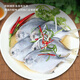 戀品惠大白鯧魚新鮮海捕特大號銀鯧魚白鯧魚無冰衣清蒸紅燒平魚海鮮生鮮 新鮮大白鯧 2條（8兩-1斤/條）