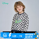 迪士尼寶寶（Disney Baby）迪士尼童裝男童衛(wèi)衣童趣期盼格米奇寶寶衛(wèi)衣 黑白 7歲/身高140cm