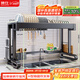 帥仕（shuaishi）廚房用具置物架水槽架瀝水架碗碟架洗碗架水池收納架