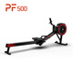 POWERFUN500/550 陸上賽艇專業(yè)風(fēng)阻劃船機(jī) 測功儀 賽艇劃槳 室內(nèi)健身器材 PF500 黑色（標(biāo)準(zhǔn)款）