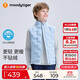 moodytiger校服神器兒童羽絨馬甲鴨絨背心男女童輕薄保暖拒水透氣彈力秋冬款
