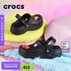 crocs卡駱馳貝雅云彩女士洞洞鞋|208186 黑色-001 37/38(240mm)