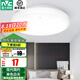 雷士（NVC）陽臺燈臥室燈吸頂燈燈具燈飾廚房燈LED照明燈現(xiàn)代簡約燈飾衛(wèi)生間 6W 極簡單白光（直徑17.5cm）