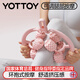 yottoy8輪環(huán)形腿部按摩器夾腿滾輪肌肉放松專(zhuān)業(yè)瘦大腿小腿滾軸泡沫軸
