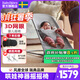 BabyBjorn嬰兒搖搖椅哄娃神器嬰兒安撫搖椅解放雙手布麗絲系列瑞典原裝進(jìn)口 灰色/網(wǎng)眼