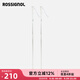 ROSSIGNOL24/25新品金雞專業(yè)雙板滑雪杖ELECTRA系列全地域鋁合金雪杖 白色 110