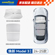 適用特斯拉Model3煥新天窗遮陽簾玻璃頂隔熱防曬遮光雙層加厚套裝