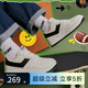 波尼PONY板鞋空軍Lighting男女情侶厚底經(jīng)典滑板鞋耐磨舒適低幫小白鞋 232U1LT03RW本白 41 (265mm)