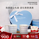 WEDGWOOD[七夕禮物]金粉年華馬克對杯心形禮盒高顏值情侶杯水杯咖啡杯 金粉年華馬克杯心形禮盒