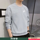 耐克（NIKE）衛衣男裝 2025秋季新款運動(dòng)休閑服針織長(cháng)袖外套舒適圓領(lǐng)套頭衫 BV2667-063/灰白/曬圖退5 L (175/92A)