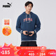 彪馬彪馬PUMA【尺碼偏小】衛(wèi)衣男秋季新款外搭加絨連帽衫 686857 M