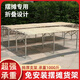 游復吟擺攤折疊桌夜市擺地攤折疊桌便攜式可伸縮地攤貨架擺攤竹席水果攤 2.5米長(cháng)伸縮特級承重架子+1寬竹