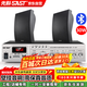 先科（SAST）DW70套裝30W壁掛式音響音箱喇叭120W功放店鋪商用工程會(huì )議舞蹈室家用餐廳公共廣播背景音樂(lè )一拖二
