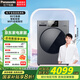 松下松下XQG100-E17F悅目銀色10公斤滾筒，彩色LED觸控屏、泡沫凈技術(shù)、智能投放、六項(xiàng)精準(zhǔn)智控