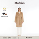 MaxMara 【臻選惠享】女裝綿羊毛長袍大衣6016094106 駝色 36