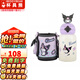 杯具熊（BEDDYBEAR）正品開口笑雙飲兒童保溫杯大容量吸管水杯上學(xué)保溫壺 星辰雙飲保溫杯-庫洛米 600ml