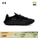 安德瑪（UNDERARMOUR）UA春夏U Easy Step男女情侶輕質運動休閑鞋6007578 黑色001 43