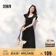 森馬（Semir）連衣裙女鏤空收腰小心機(jī)2025夏小飛袖一字肩中長(zhǎng)裙109325114018