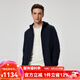 Scofield男裝24年秋季新款連帽休閑短款戶外簡(jiǎn)約舒適外套時(shí)尚夾克 藏青色 L (175)